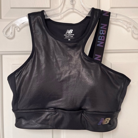 NWT New Balance NB Dry X Sleek Medium Support Sports Bra M - Picture 5 of 16